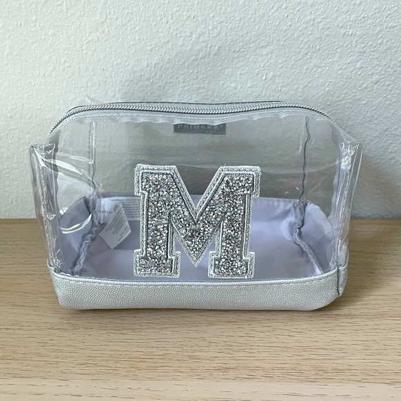 Initial M • Makeup Travel Pouch - Picture 1 of 11